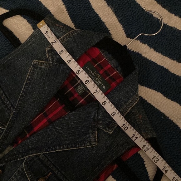 Lauren Jeans co. Ralph Lauren denim vest - Picture 10 of 11